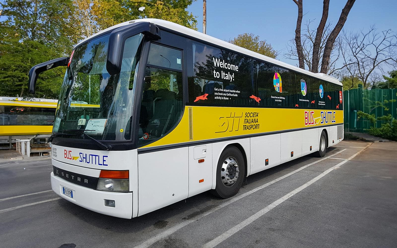 Autobus wahadłowy Transfery: Lotnisko Fiumicino do/z dworca kolejowego Rzym Termini przez SIT - image 2