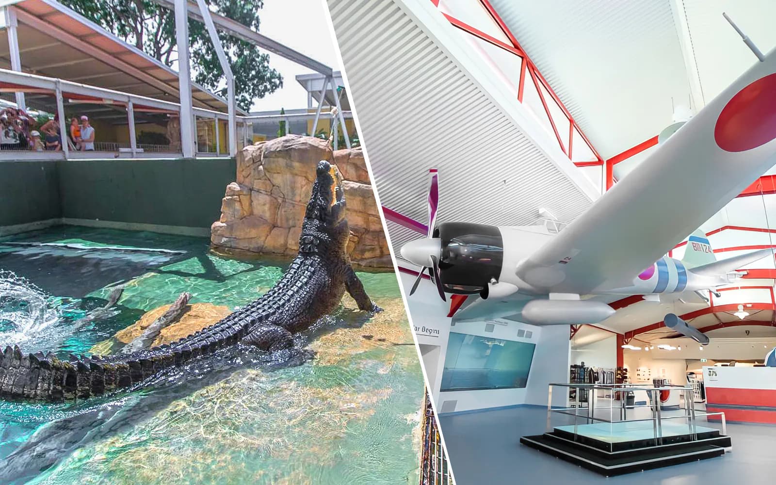 Combo: Crocosaurus Cove + Royal Flying Doctor Service Tickets - image 1