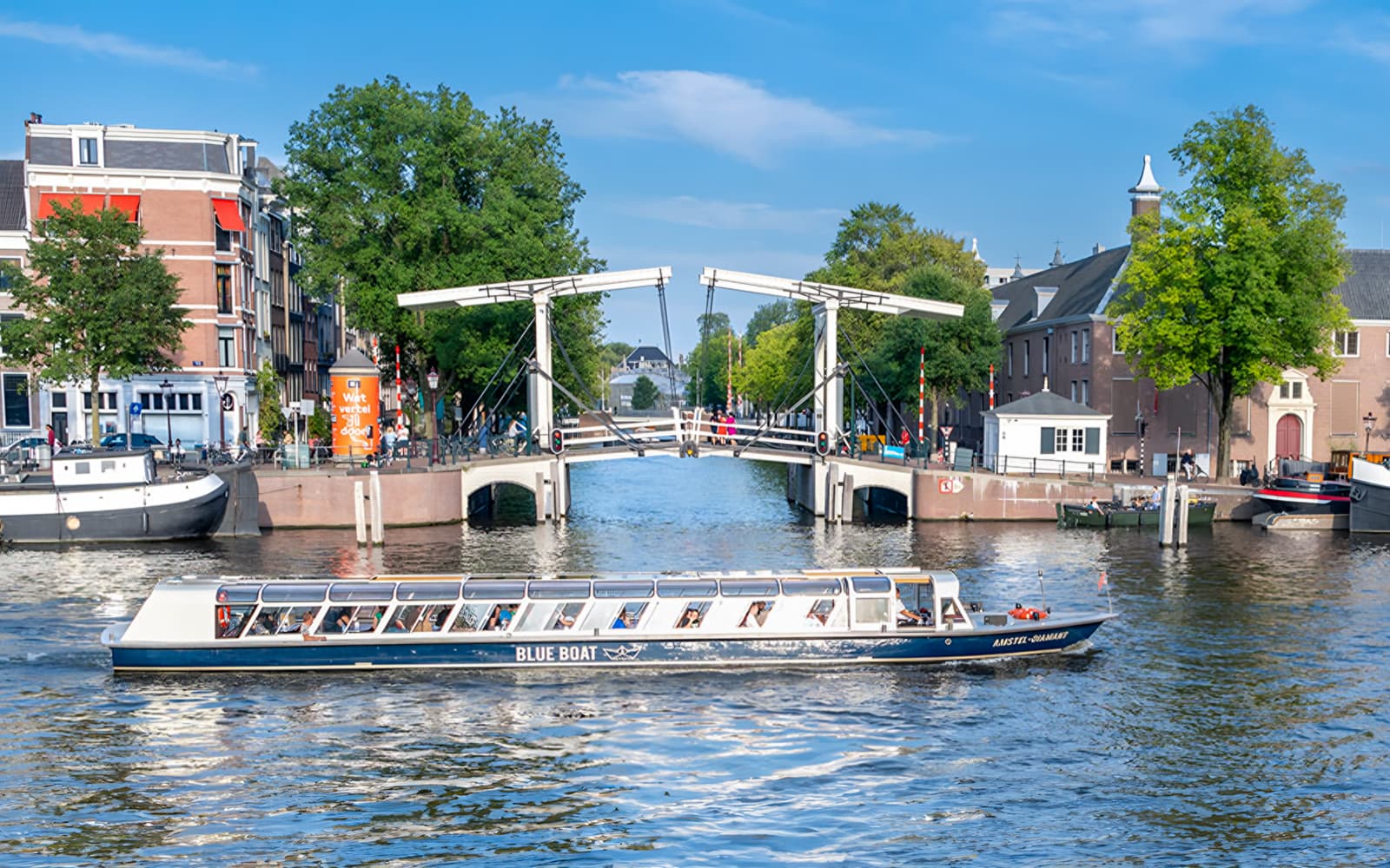 Amsterdam: 75-minutowy rejs po kanałach miasta 
