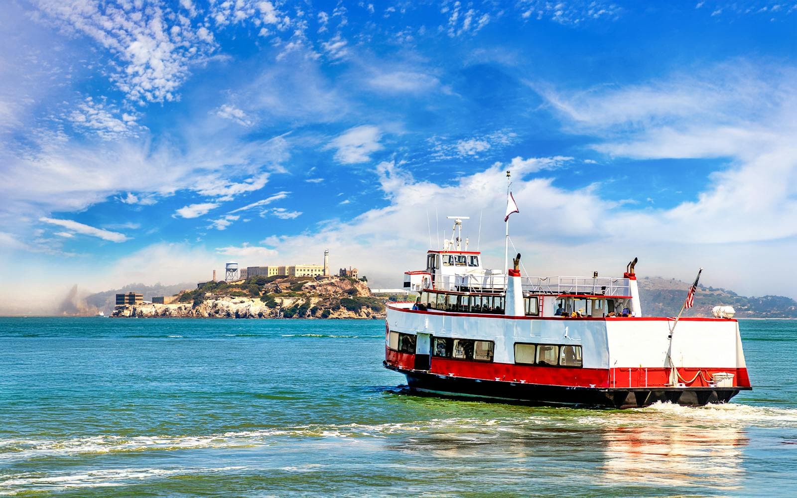 Alcatraz Island Tickets with Ferry Ride and Self-Guided Tour App