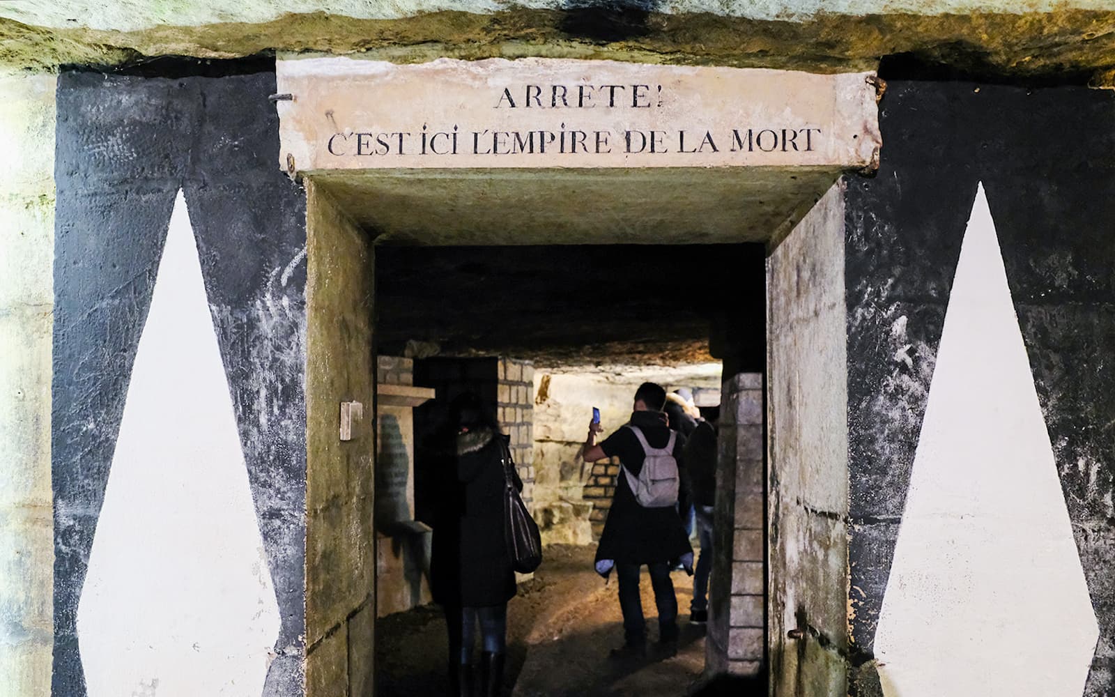 Reservierte Tickets für die Katakomben von Paris