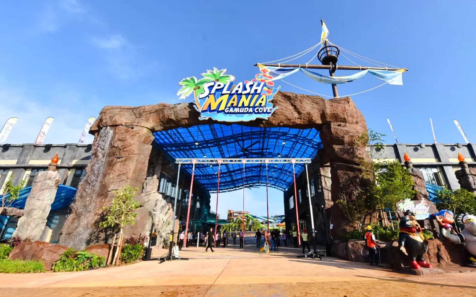 Ingressos para o SplashMania Waterpark at Gamuda Cove Selangor