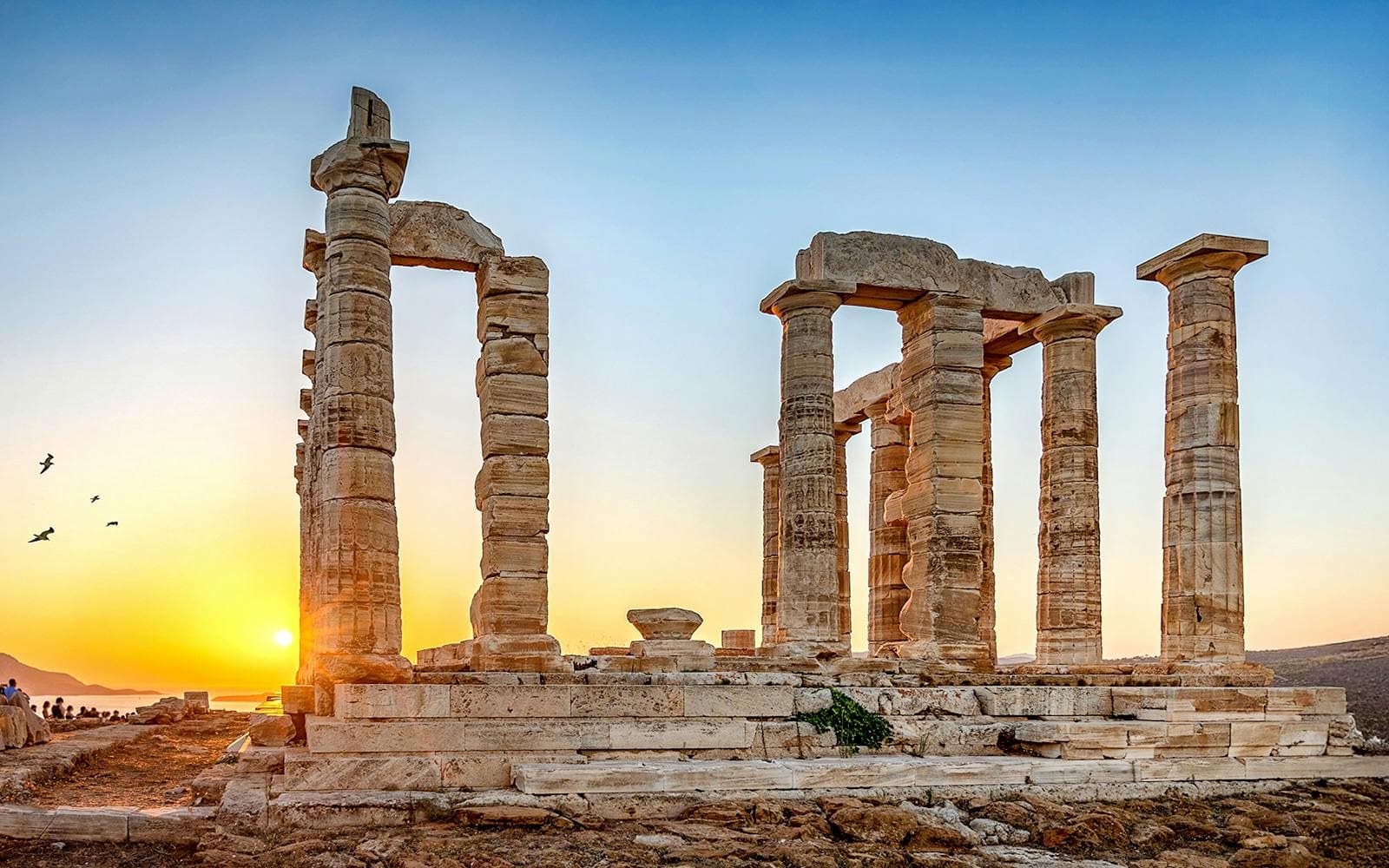 À partir d'Athènes : visite du Temple de Poséidon et du Cap Sounion au coucher du soleil - image 7