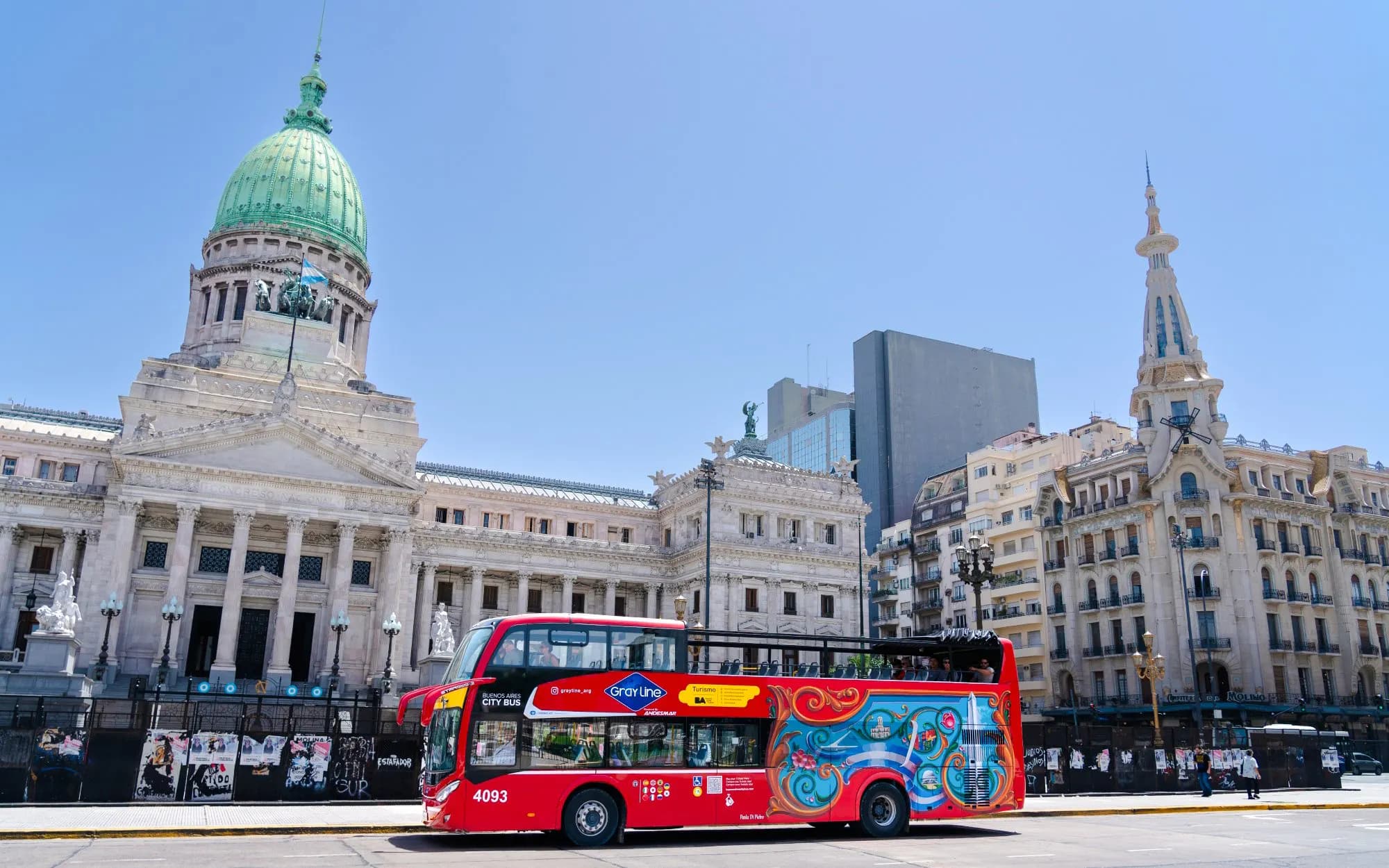 Gray Line: Buenos Aires Hop-on Hop-off Bus Tour