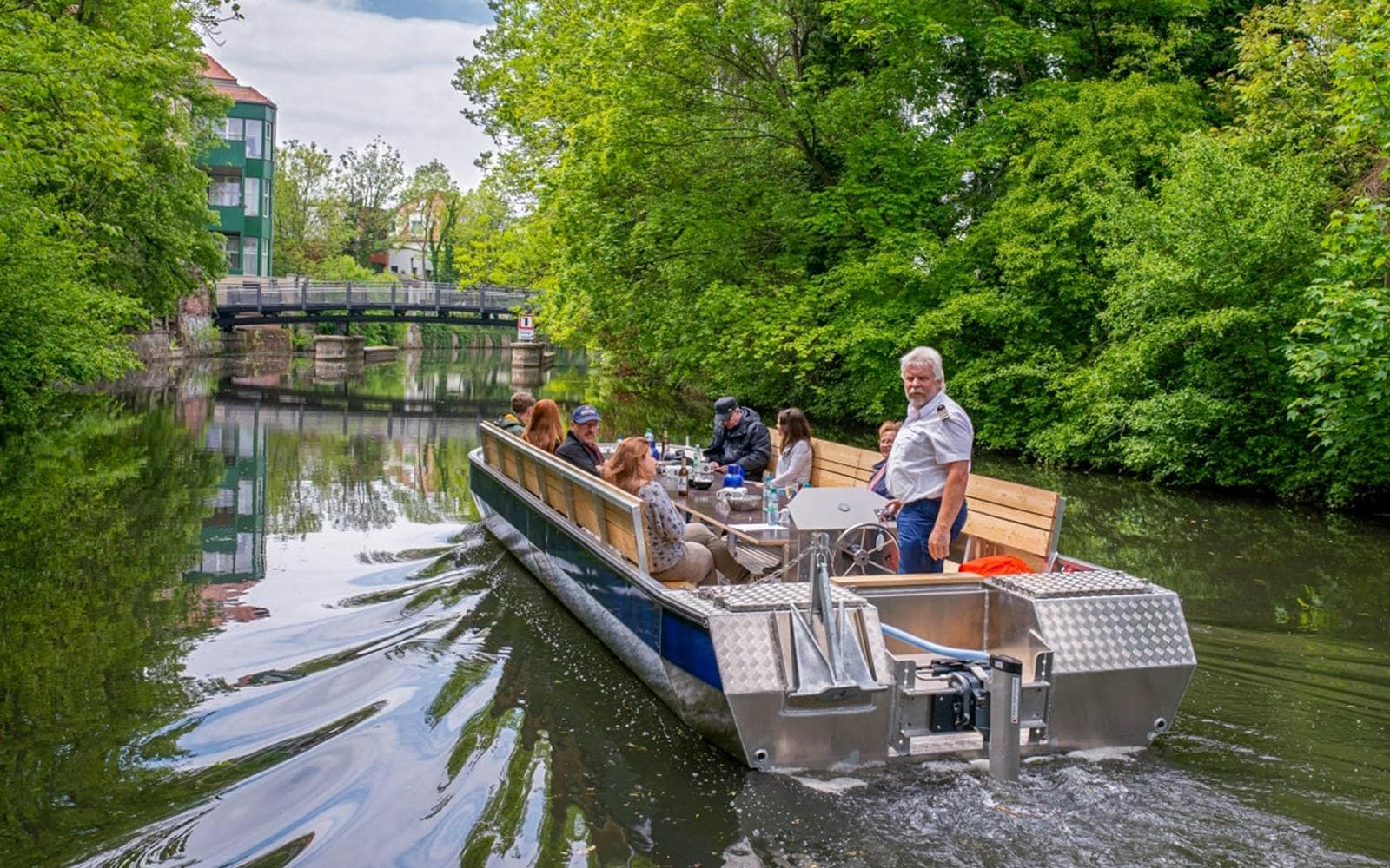 Crociera panoramica di 2 ore e mezza al Lindenauer Hafen