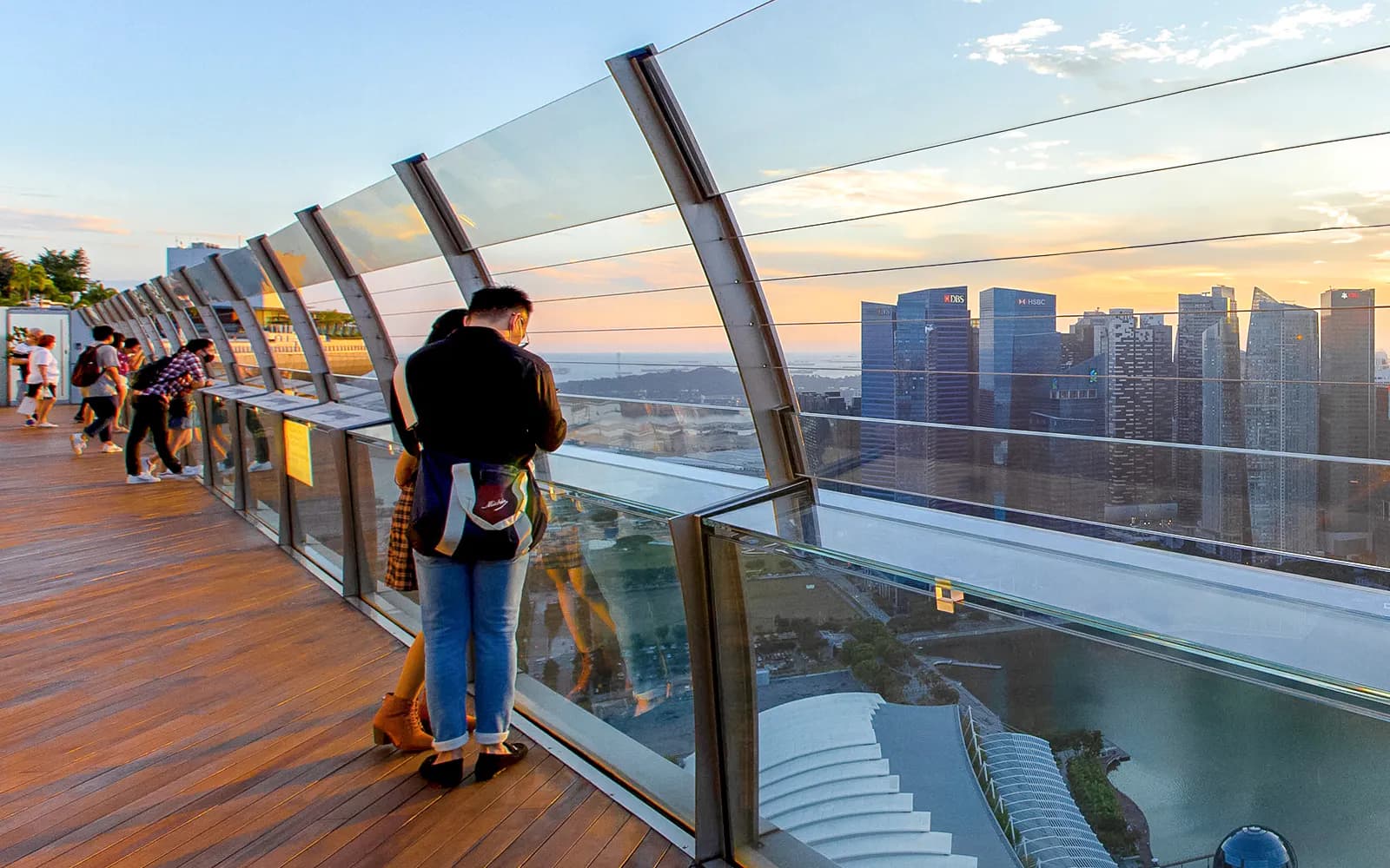 Taras widokowy SkyPark SkyPark w Marina Bay Sands Bilety