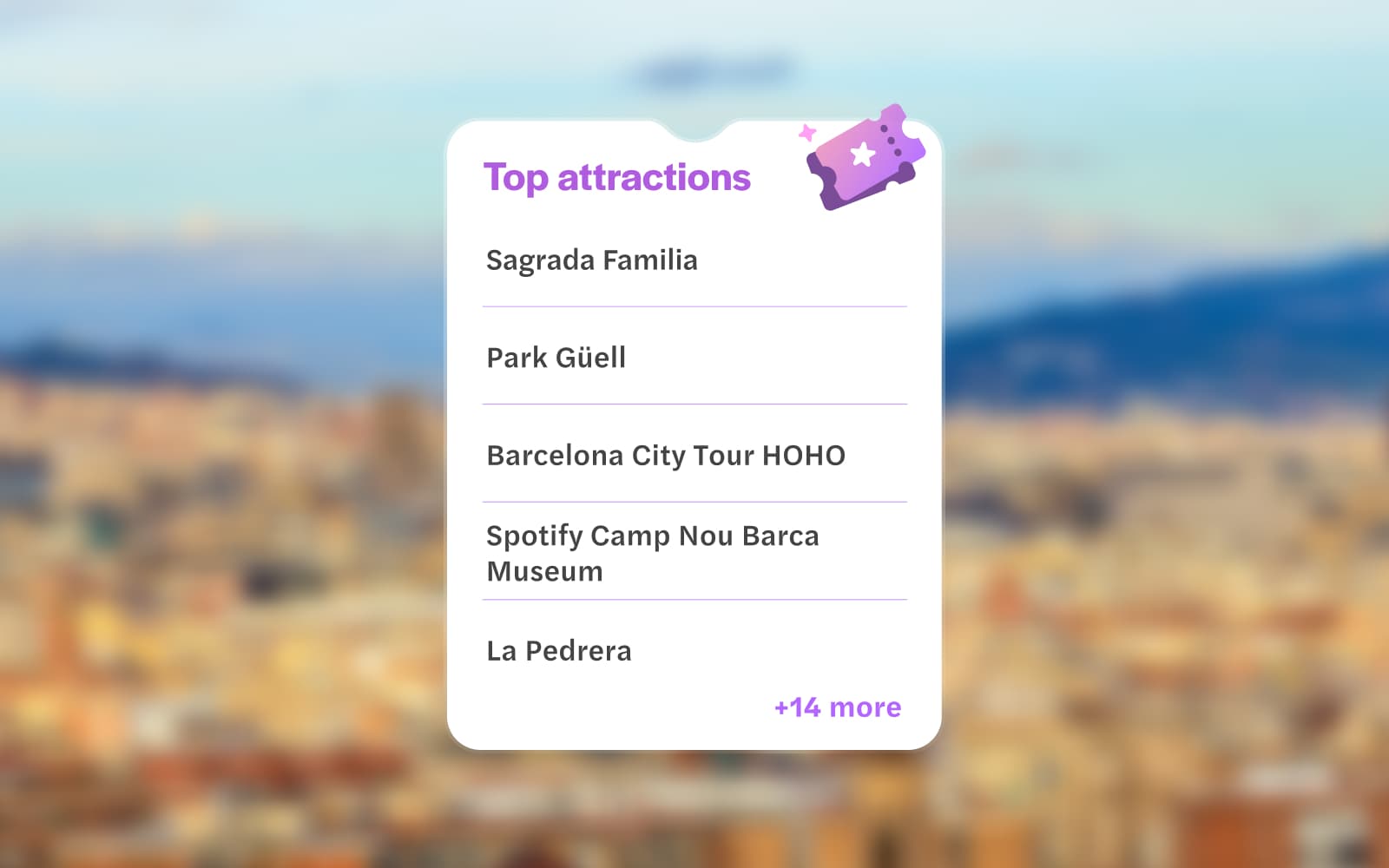 Headout Barcelona Pass: Sagrada Familia, Park Güell, Casa Batlló + unbegrenzte Nutzung der öffentlichen Verkehrsmittel und mehr - image 2