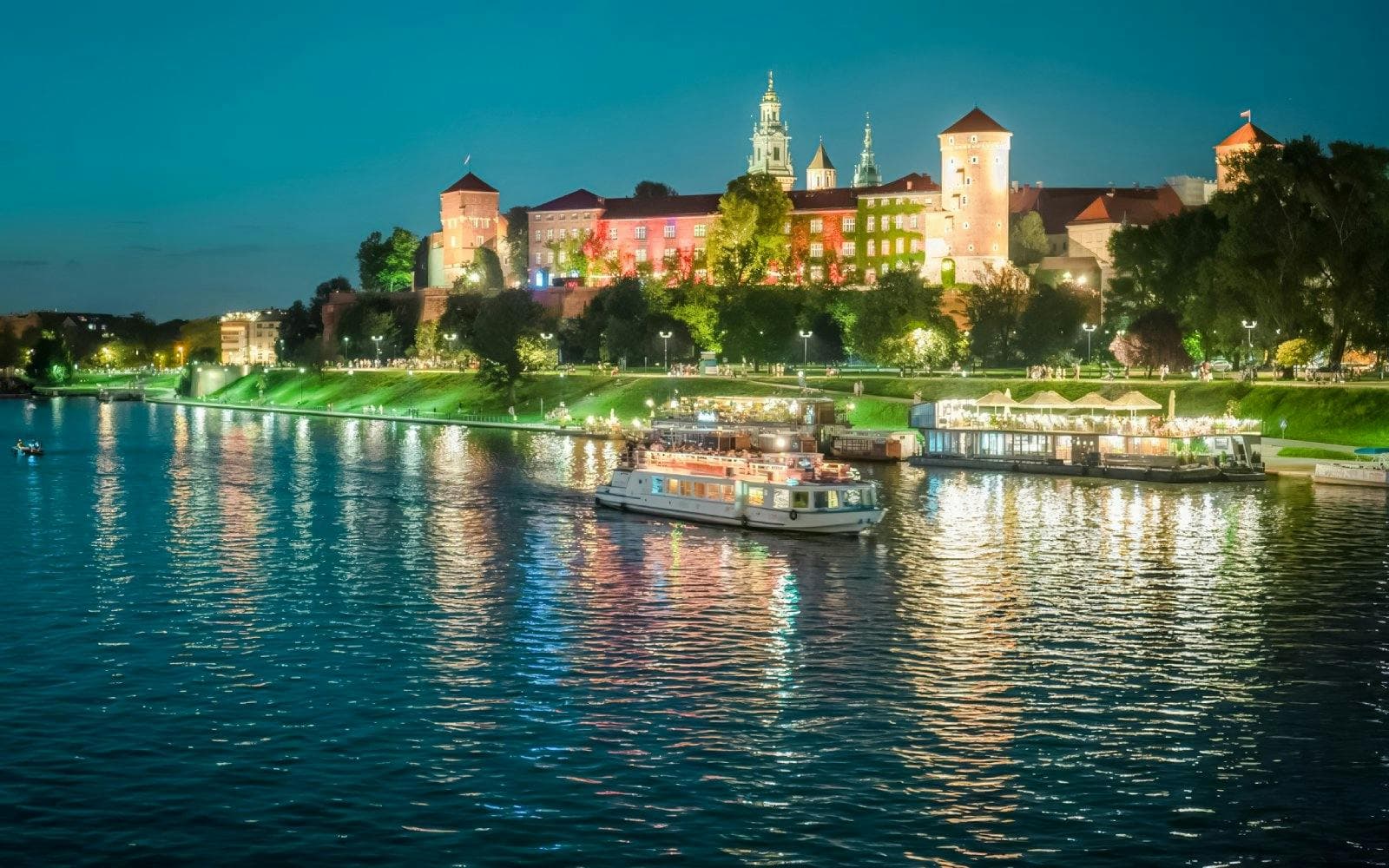 Krakow Vistula River Evening/Nighttime Sightseeing Cruise