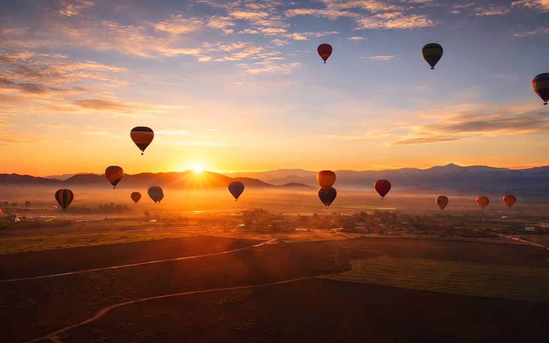 Marrakech: Hot Air Balloon Flight, Berber Breakfast & Certificate