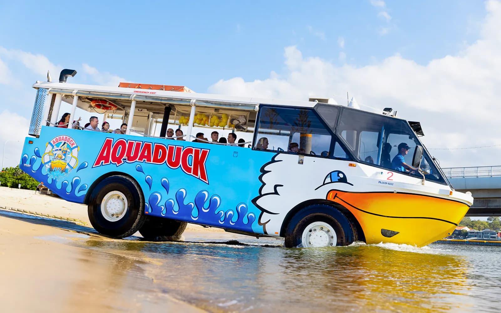 Excursión por la ciudad y el río Aquaduck Gold Coast
