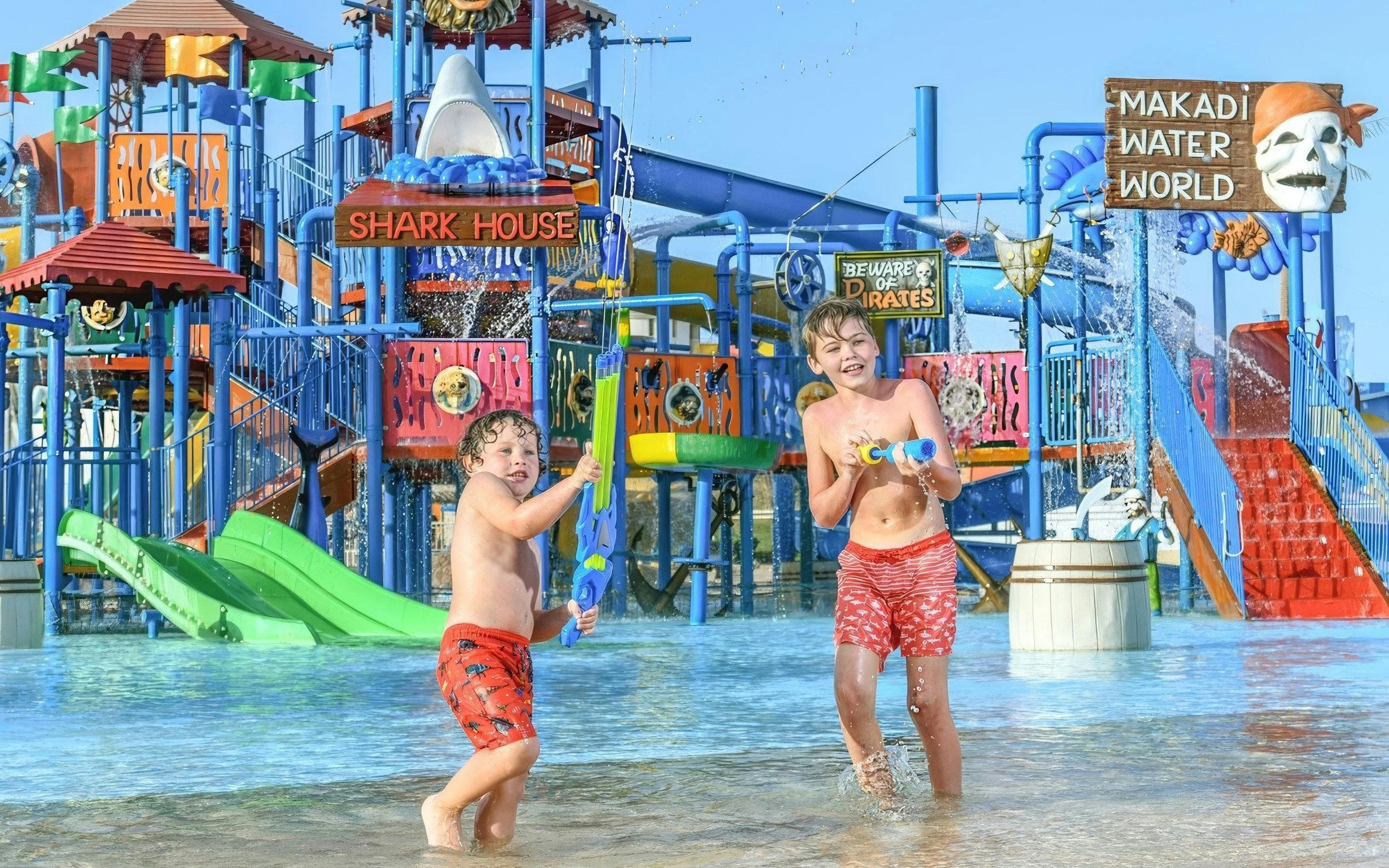 Billets pour Makadi Water World avec collations et boissons non alcoolisées à volonté