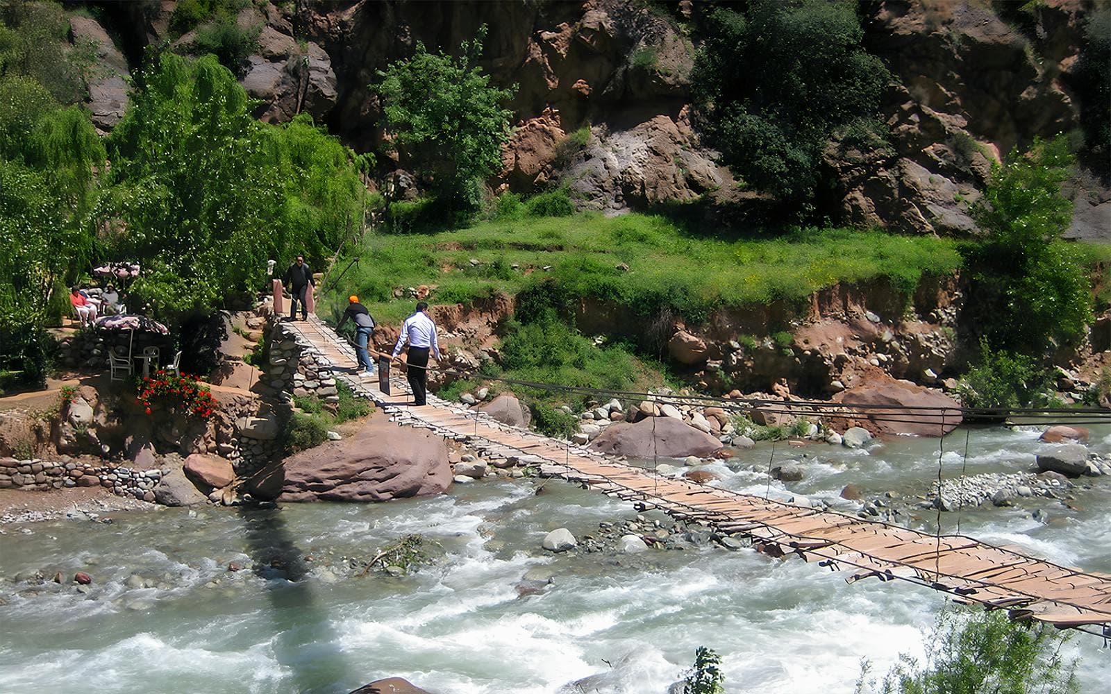From Marrakesh: Full-Day Ourika Valley, Atlas Mountains and Waterfall Tour