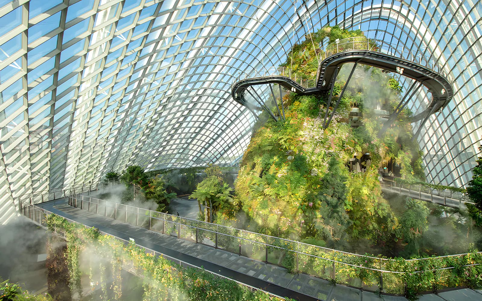 Bilety do Gardens by the Bay: Cloud Forest ft. Jurassic World Experience + Flower Dome + punkt widokowy Supertree (wstęp przed godz. 12:00/16:00) - image 6