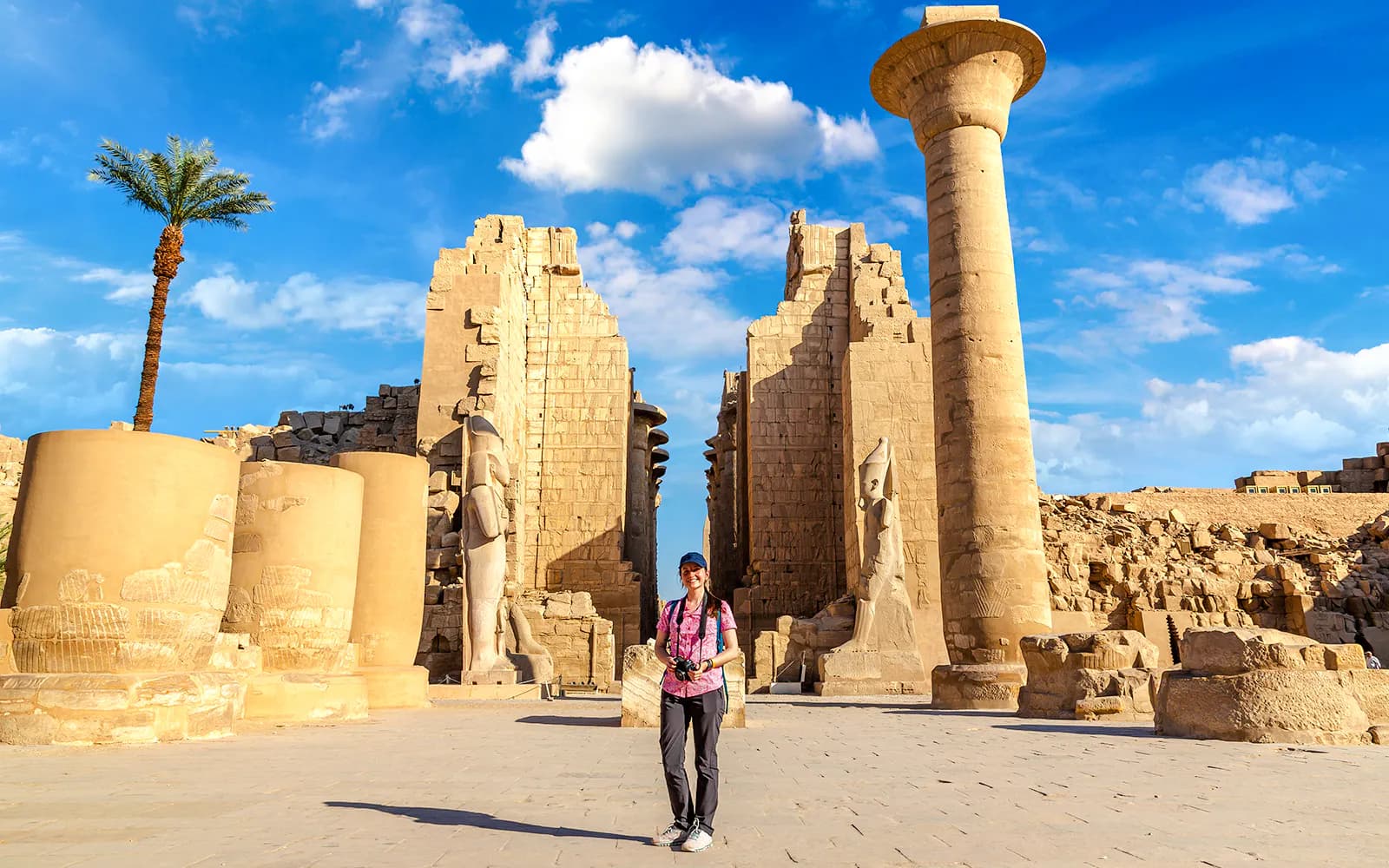 From Hurghada: Full-Day All-Inclusive Tour to Luxor West & East Banks with Tickets, Transfers and Lunch