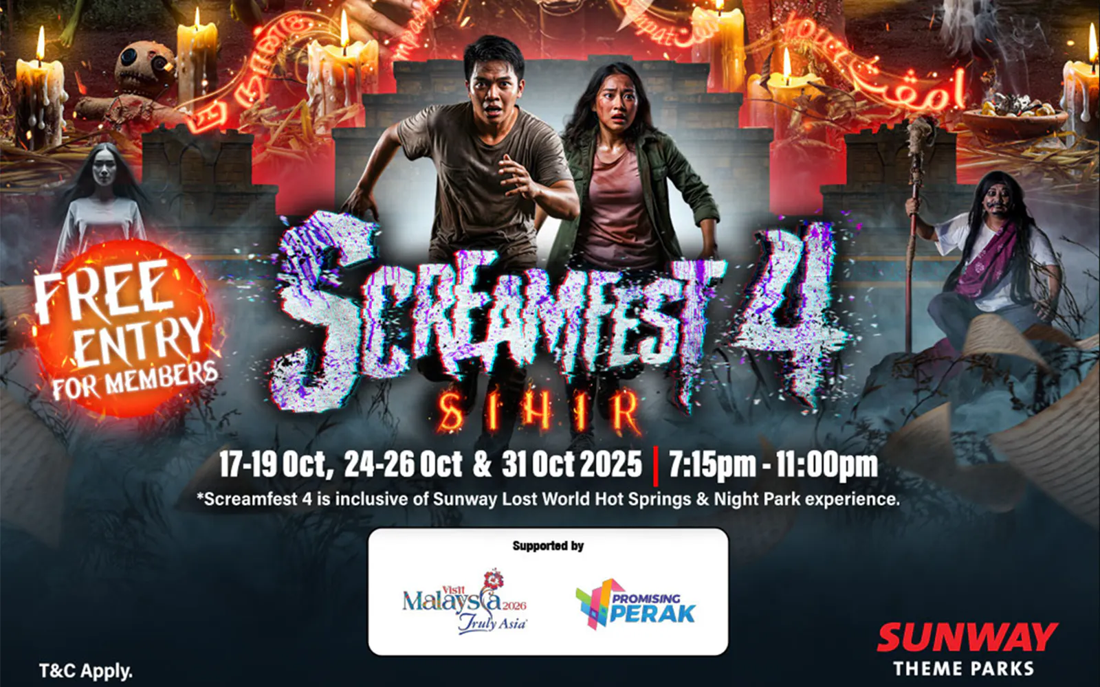 Ingressos para o Sunway Lagoon Night Park - image 2